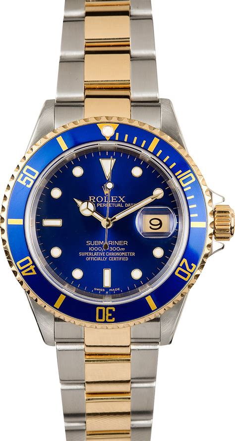 rolex steel submariner blue face|blue face submariner Rolex used.